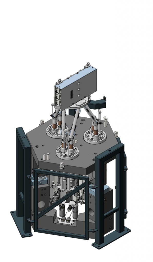 P408 - Mirror unit - Bestec GmbH_02 P408 - Mirror unit (M4) for soft X-ray synchrotron radiation at EMIL soft X-ray beamline at BESSY, Helmholtz-Zentrum Berlin, Germany - Bestec GmbH