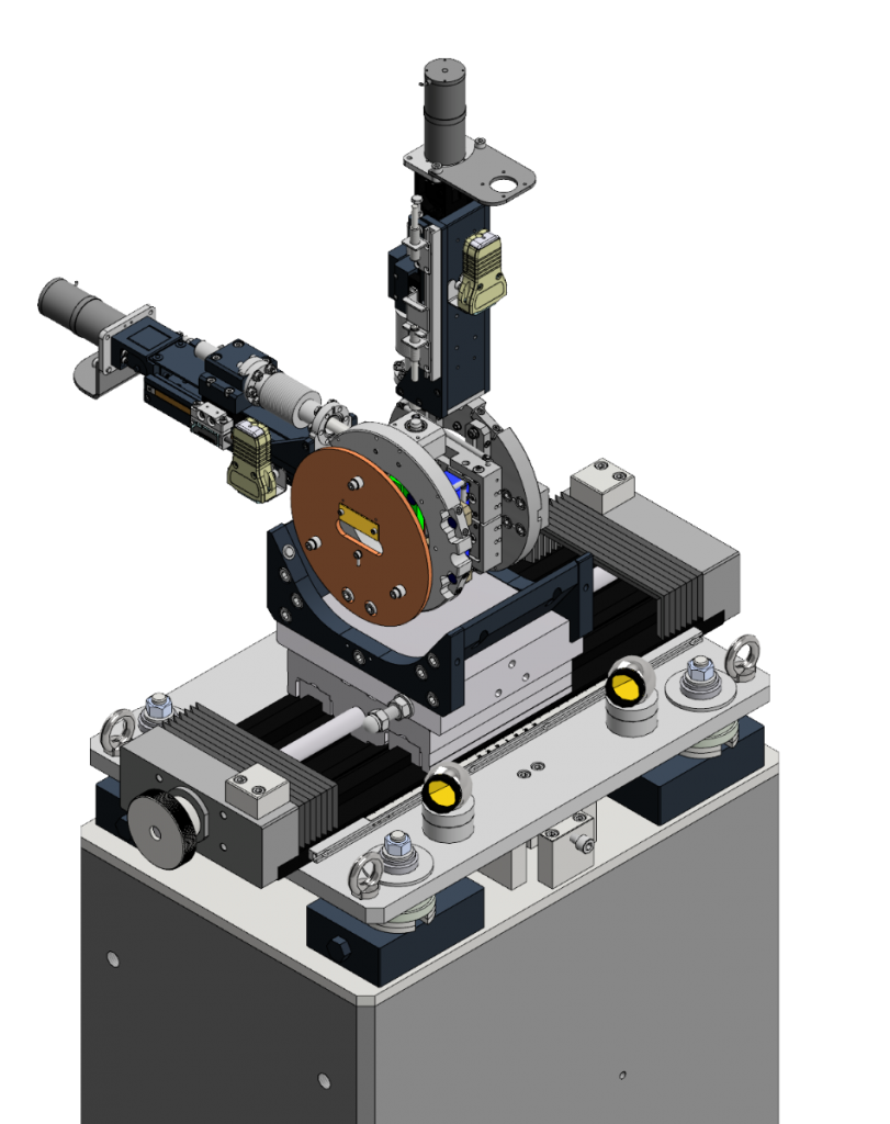 P394 -Slit unit - Bestec GmbH_02 P394 - Exit slit unit for soft X-ray synchrotron radiation at ESM beamline at synchrotron radiation source NSLS-II, USA - Bestec GmbH