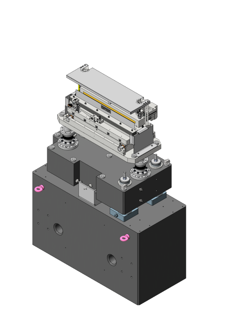 P428 - Mirror unit - Bestec GmbH_02 P428 - Mirror unit (M1) for soft X-ray synchrotron radiation at ESM beamline at the synchrotron radiation source NSLS-II, USA