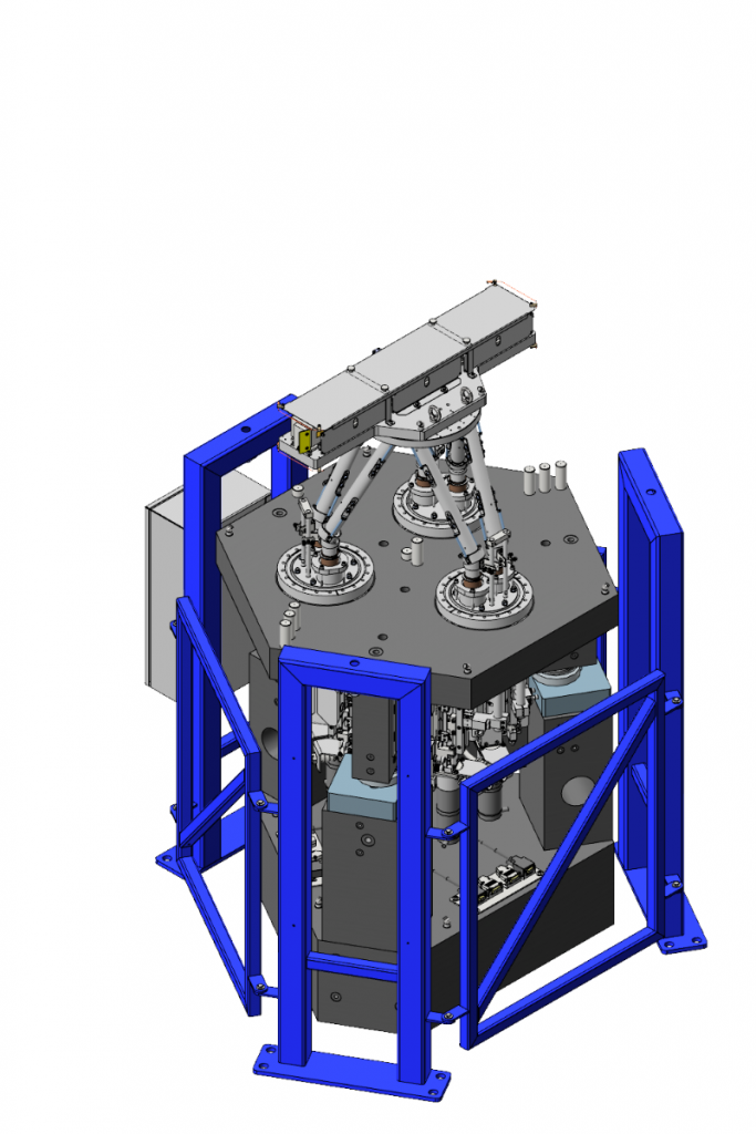 P439 - Mirror unit - Bestec GmbH_02 P439 - Mirror unit (M4) for soft X-ray synchrotron radiation at ESM beamline at the synchrotron radiation source NSLS-II, USA