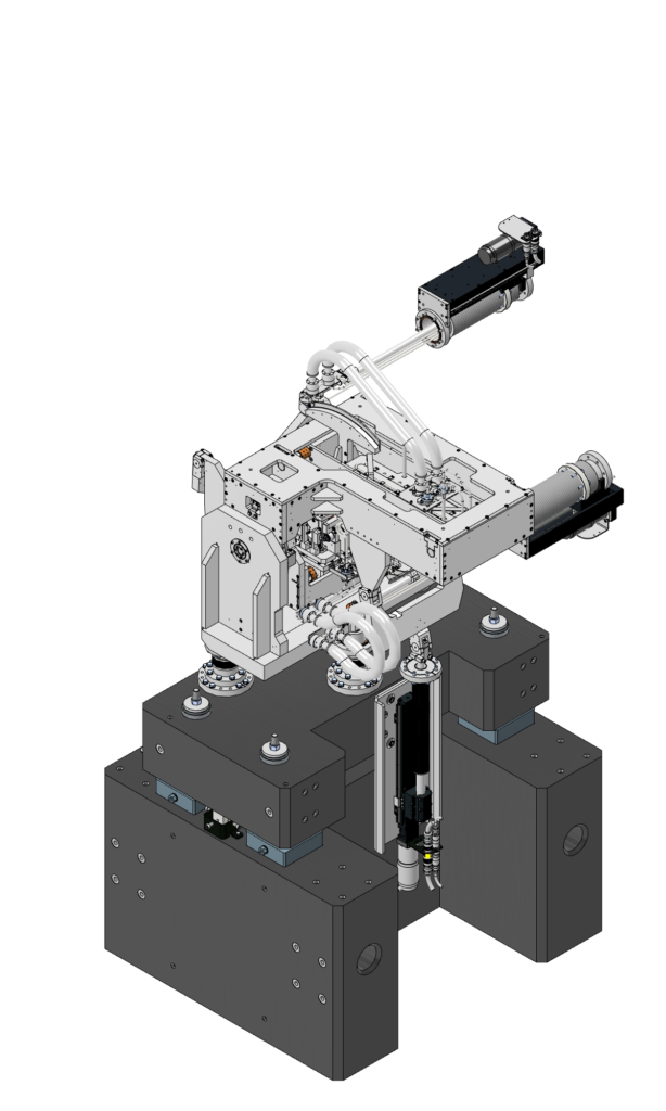 P487 - Monochromator - Bestec GmbH_02 P487 - Combined double crystal monochromator (DCM) and multilayer plane grating monochromator (MLM) to bridge the gap between soft and hard X-ray synchrotron radiation at MIFO beamline of National Metrology Institute of Germany (PTB) at BESSY HZB, Germany